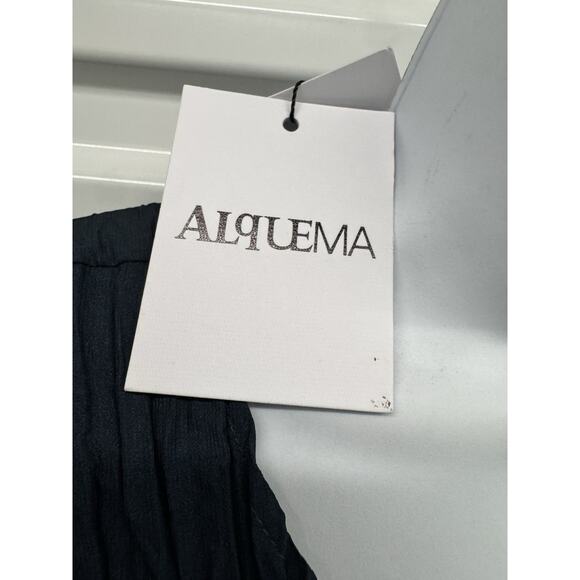 Alquema - 3/4 Sleeve Smash Pocket Dress in Midnight Size 1 Small - Picture 4 of 6